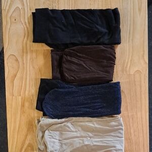 Bundle Of Women's Assorted Color Trouser Socks